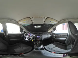 2017 Nissan Rogue S with VIN KNMAT2MV3HP538675, listed as a Copart auction lot 50024495 with 90,034 mi miles and Salvage Title. Bid and sale history available at carsss.com. Image 16.