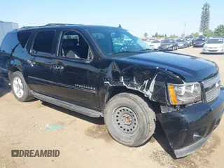 2009 Chevrolet Suburban LTZ with VIN 1GNFC36069R138233, listed as a IAAI auction lot 42164353 with 130,752 mi miles and . Bid and sale history available at DreamBid. Image 1.