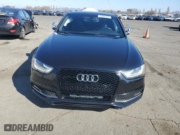 2015 Audi S4 Premium Plus with VIN WAUBGAFL8FA004955, listed as a Copart auction lot 42981035 with 101,035 mi miles and Salvage Title. Bid and sale history available at carsss.com. Image 5.