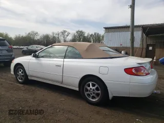 2003 Toyota Solara SE with VIN 2T1FE22P33C021730, listed as a Copart auction lot 54965845 with 224,441 mi miles and Clean Title. Bid and sale history available at carsss.com. Image 2.