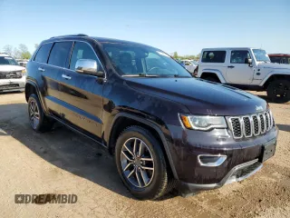 2019 Jeep Grand Cherokee Limited X with VIN 1C4RJFBT2KC591948, listed as a Copart auction lot 55789005 with 54,110 mi miles and Salvage title. Bid and sale history available at DreamBid. Image 4.
