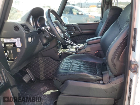 2017 Mercedes-Benz G with VIN WDCYC7FF7HX263002, listed as a Copart auction lot 50230625 with 46,704 mi miles and Salvage Title. Bid and sale history available at DreamBid. Image 7.
