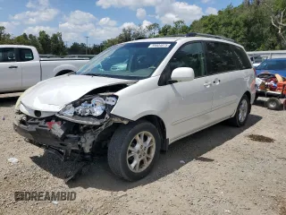 2006 Toyota Sienna XLE z VIN 5TDZA22CX6S482456, wystawiony jako Copart lot #55604075 z przebiegiem 252 679 mil mil oraz Szkoda całkowita • Salvage title. Historia ofert i sprzedaży dostępna na DreamBid. Obrazek 1.