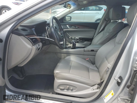 2014 Cadillac CTS AWD with VIN 1G6AW5SX4E0123532, listed as a Copart auction lot 55389825 with 114,807 mi miles and Salvage title. Bid and sale history available at DreamBid. Image 7.