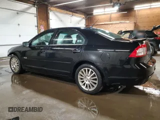 2008 Mercury Milan with VIN 3MEHM07Z48R656532, listed as a Copart auction lot 52419735 with 129,613 mi miles and Salvage title. Bid and sale history available at DreamBid. Image 2.