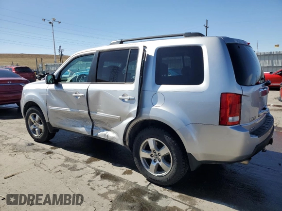 2011 Honda Pilot EX with VIN 5FNYF4H42BB081359, listed as a Copart auction lot 48588345 with 124,995 mi miles and Clean Title. Bid and sale history available at DreamBid. Image 2.