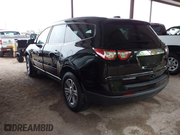 2017 Chevrolet Traverse LT with VIN 1GNKRGKD0HJ201367, listed as a IAAI auction lot 41960406 with 109,754 mi miles and . Bid and sale history available at DreamBid. Image 3.