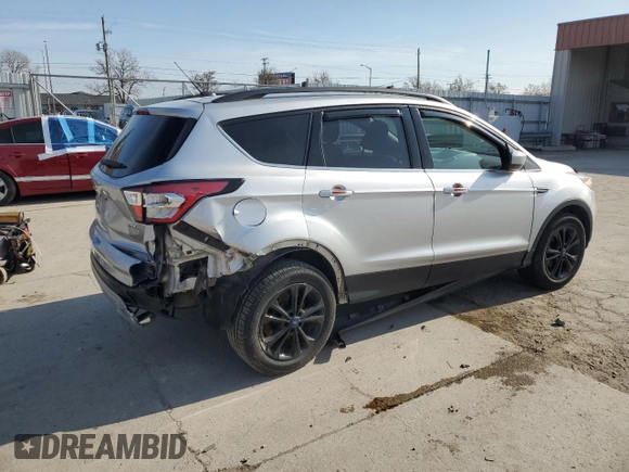 2018 Ford Escape SE with VIN 1FMCU0GD0JUA43253, listed as a Copart auction lot 52304765 with 117,706 mi miles and Salvage Title. Bid and sale history available at carsss.com. Image 3.