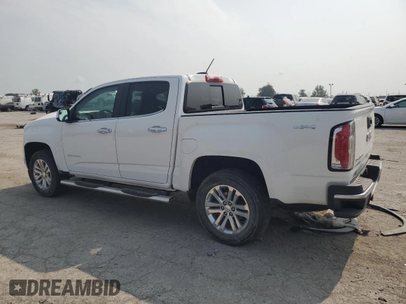 2016 GMC Canyon 4WD SLT with VIN 1GTG6DE38G1303829, listed as a Copart auction lot 64062384 with 91,222 mi miles and Clean Title. Bid and sale history available at carsss.com. Image 2.