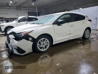 2024 Subaru Impreza with VIN JF1GUABC5R8339700, listed as a Copart auction lot 43840005 with 7,111 mi miles and Salvage Title. Bid and sale history available at carsss.com. Image 1.