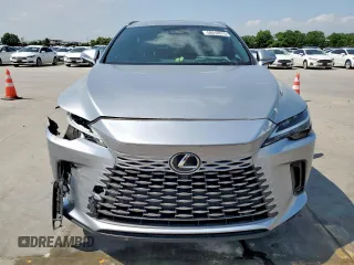 2023 Lexus RX 350 with VIN JTJCHMAA7P2002344, listed as a Copart auction lot 58018015 with 18,551 mi miles and Salvage title. Bid and sale history available at DreamBid. Image 5.
