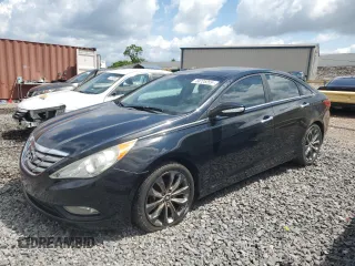 2012 Hyundai Sonata Limited z VIN 5NPEC4AB1CH365296, wystawiony jako Copart lot #58725255 z przebiegiem 118 332 mil mil oraz Szkoda całkowita • Salvage title. Historia ofert i sprzedaży dostępna na DreamBid. Obrazek 1.