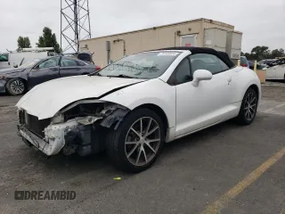 2012 Mitsubishi Eclipse GS Sport with VIN 4A37L2EF1CE002813, listed as a Copart auction lot 70169934 with 117,118 mi miles and Salvage Title. Bid and sale history available at carsss.com. Image 1.