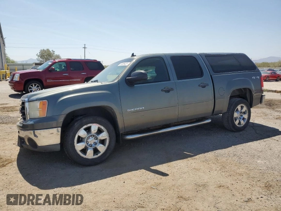 2011 GMC Sierra 1500 SLE with VIN 3GTP2VE38BG188869, listed as a Copart auction lot 60488425 with 300,788 mi miles and Salvage title. Bid and sale history available at DreamBid. Image 1.