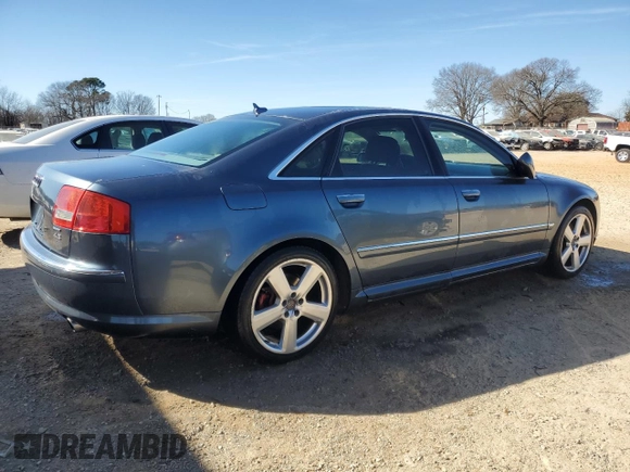 2007 Audi A8 z VIN WAULV44E77N002799, wystawiony jako Copart lot #47388955 z przebiegiem 111 606 mil mil oraz Szkoda całkowita • Salvage title. Historia ofert i sprzedaży dostępna na DreamBid. Obrazek 3.
