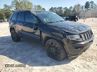 2021 Jeep Grand Cherokee Laredo X with VIN 1C4RJEAG1MC517468, listed as a Copart auction lot 48817125 with 81,743 mi miles and Salvage title. Bid and sale history available at DreamBid. Image 4.