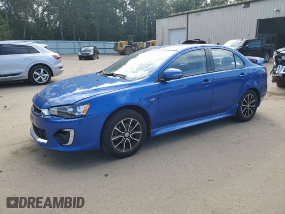 2017 Mitsubishi Lancer ES with VIN JA32U2FU9HU014937, listed as a Copart auction lot 71863564 with 90,081 mi miles and Salvage Title. Bid and sale history available at carsss.com. Image 1.