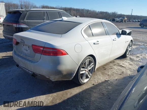 2017 Jaguar XE 35t Premium with VIN SAJAJ4BV0HA948701, listed as a IAAI auction lot 41421866 with 105,256 mi miles. Bid and sale history available at carsss.com. Image 4.