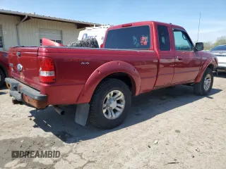 2010 Ford Ranger XLT with VIN 1FTLR4FE9APA23704, listed as a Copart auction lot 54156885 with 109,170 mi miles and Salvage title. Bid and sale history available at DreamBid. Image 3.