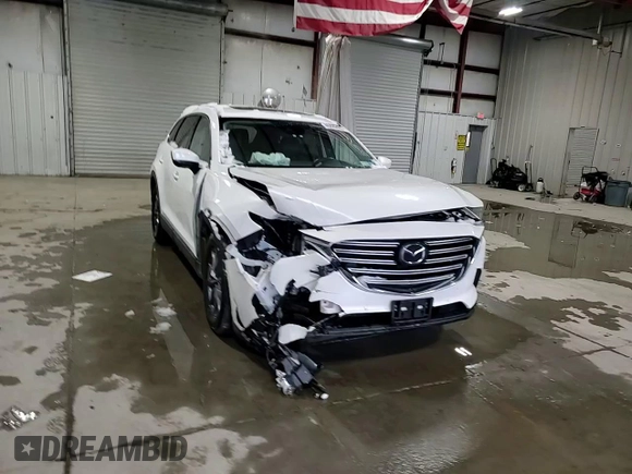 2022 Mazda CX-9 Touring with VIN JM3TCBCY7N0604340, listed as a Copart auction lot 46699465 with 45,478 mi miles and Salvage Title. Bid and sale history available at carsss.com. Image 14.