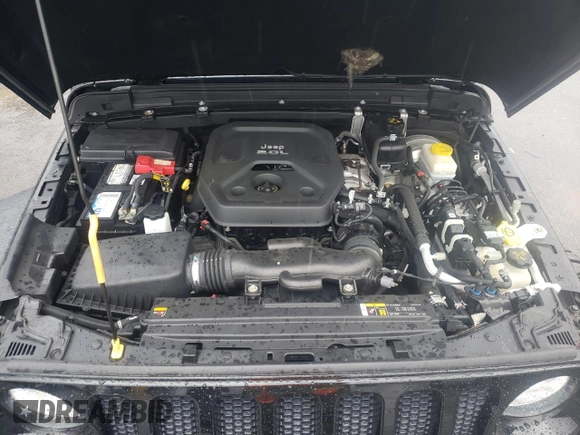 2021 Jeep Wrangler Unlimited Sport Altitude with VIN 1C4HJXDN5MW525525, listed as a Copart auction lot 55897605 with 54,554 mi miles and Salvage title. Bid and sale history available at DreamBid. Image 11.