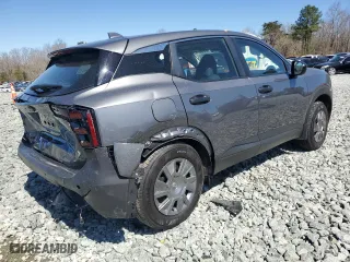 2025 Nissan Kicks S with VIN 3N8AP6BA5SL367964, listed as a Copart auction lot 49698065 with 373 mi miles and Salvage Title. Bid and sale history available at carsss.com. Image 3.