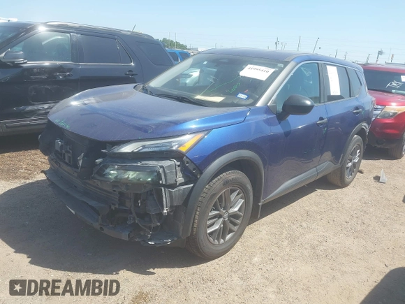 2023 Nissan Rogue S with VIN 5N1BT3AA5PC842023, listed as a IAAI auction lot 41995410 with 37,427 mi miles and . Bid and sale history available at DreamBid. Image 18.
