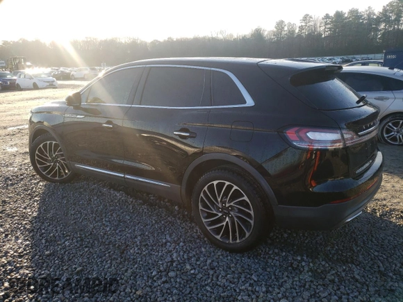 2019 Lincoln Nautilus Reserve with VIN 2LMPJ6L92KBL31463, listed as a Copart auction lot 42916235 with 72,521 mi miles and Salvage title. Bid and sale history available at DreamBid. Image 2.