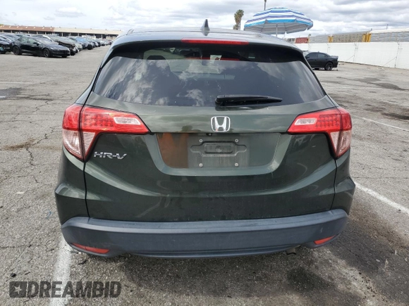 2017 Honda HR-V EX with VIN 3CZRU5H51HG709434, listed as a Copart auction lot 48250595 with 84,312 mi miles and Salvage Title. Bid and sale history available at carsss.com. Image 6.