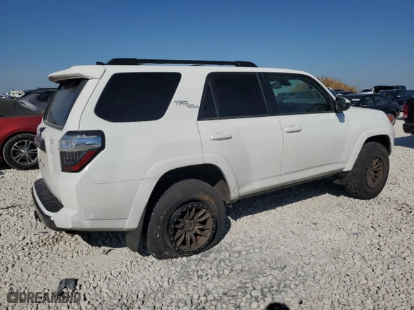 2021 Toyota 4Runner TRD Off Road with VIN JTEPU5JR6M5840897, listed as a Copart auction lot 80238474 with 66,646 mi miles and Salvage Title. Bid and sale history available at carsss.com. Image 3.