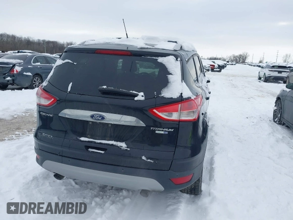 2016 Ford Escape Titanium with VIN 1FMCU9J96GUC08563, listed as a IAAI auction lot 41252475 with 120,404 mi miles. Bid and sale history available at carsss.com. Image 16.