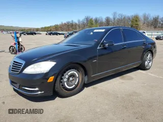 2012 Mercedes-Benz S S 550 with VIN WDDNG9EB7CA489906, listed as a Copart auction lot 53797225 with 87,624 mi miles and Clean Title. Bid and sale history available at carsss.com. Image 1.
