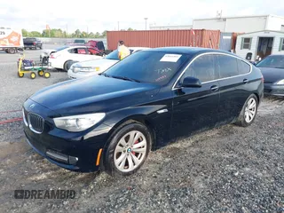 2013 BMW 5 Series GT 535i xDrive with VIN WBASP2C50DC338989, listed as a IAAI auction lot 42041585 with 121,429 mi miles. Bid and sale history available at carsss.com. Image 2.
