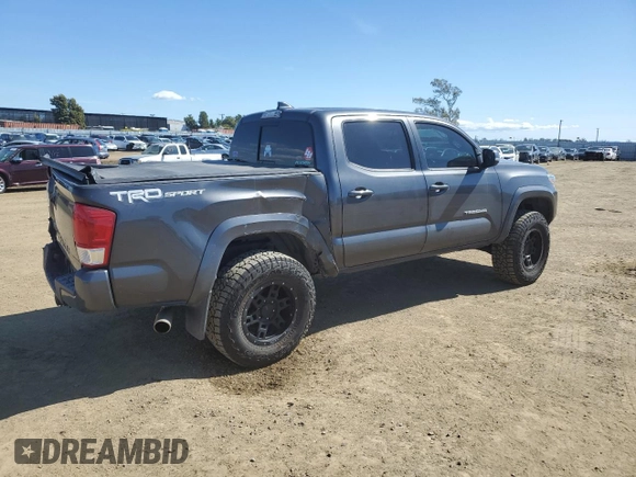2017 Toyota Tacoma SR5 with VIN 3TMAZ5CNXHM032218, listed as a Copart auction lot 49672275 with 104,244 mi miles and Salvage Title. Bid and sale history available at DreamBid. Image 3.