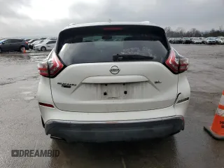 2016 Nissan Murano SV z VIN 5N1AZ2MG7GN140293, wystawiony jako Copart lot #44770525 z przebiegiem 125 263 mil mil oraz Szkoda całkowita • Salvage title. Historia ofert i sprzedaży dostępna na DreamBid. Obrazek 6.