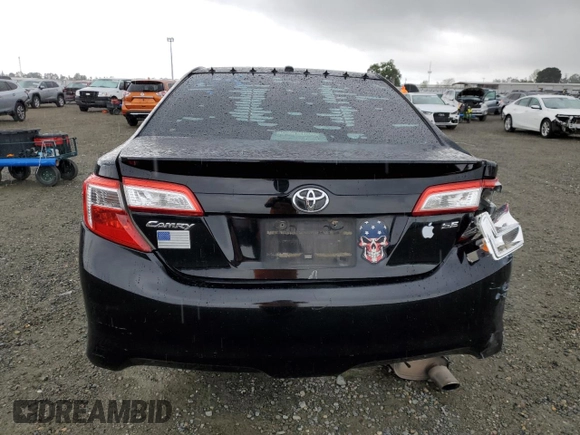 2012 Toyota Camry L with VIN 4T1BF1FKXCU611023, listed as a Copart auction lot 51102825 with 259,893 mi miles and Salvage Title. Bid and sale history available at carsss.com. Image 6.