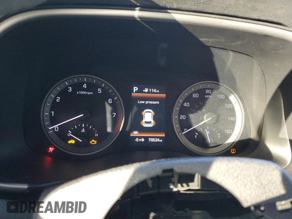 2019 Hyundai Tucson Ultimate with VIN KM8J3CAL0KU021847, listed as a Copart auction lot 42259255 with 70,524 mi miles and Salvage Title. Bid and sale history available at carsss.com. Image 9.