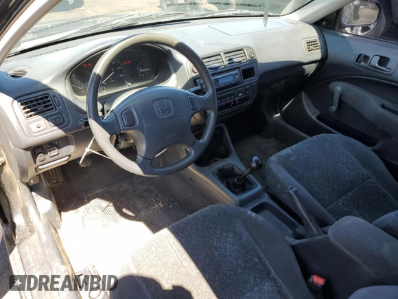 1998 Honda Civic DX with VIN 1HGEJ6120WL012227, listed as a Copart auction lot 68300514 with 278,117 mi miles and Salvage Title. Bid and sale history available at carsss.com. Image 8.