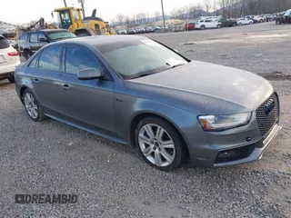 2015 Audi S4 Premium Plus with VIN WAUBGAFL5FA063297, listed as a IAAI auction lot 41334941 with 98,503 mi miles. Bid and sale history available at carsss.com. Image 1.