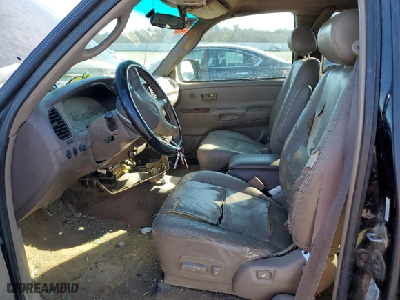 2001 Toyota Tundra Ltd with VIN 5TBBT48111S194257, listed as a Copart auction lot 45520555 with 318,665 mi miles and Salvage Title. Bid and sale history available at carsss.com. Image 7.
