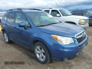 2015 Subaru Forester 2.5i Premium with VIN JF2SJADC6FG503646, listed as a IAAI auction lot 41861221 with 135,361 mi miles. Bid and sale history available at carsss.com. Image 1.