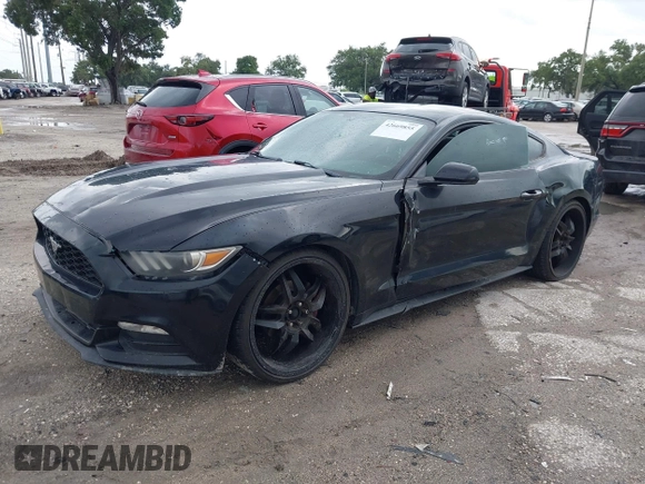 2017 Ford Mustang V6 with VIN 1FA6P8AM4H5329049, listed as a IAAI auction lot 42669855 with 52,972 mi miles and . Bid and sale history available at DreamBid. Image 2.