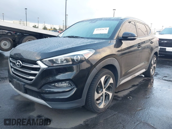 2018 Hyundai Tucson Sport with VIN KM8J33AL4JU753431, listed as a IAAI auction lot 41685678 with 71,934 mi miles. Bid and sale history available at carsss.com. Image 17.
