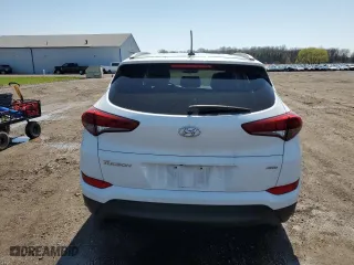 2017 Hyundai Tucson SE Plus with VIN KM8J3CA48HU484725, listed as a Copart auction lot 52299735 with 79,626 mi miles and Salvage Title. Bid and sale history available at carsss.com. Image 6.
