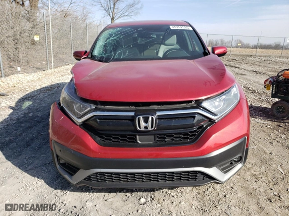 2021 Honda CR-V EX-L with VIN 2HKRW2H87MH673386, listed as a Copart auction lot 49262535 with 11,255 mi miles and Salvage Title. Bid and sale history available at carsss.com. Image 5.