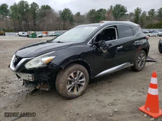 2015 Nissan Murano Platinum with VIN 5N1AZ2MH2FN284597, listed as a Copart auction lot 51280065 with 71,718 mi miles and Clean Title. Bid and sale history available at carsss.com. Image 1.