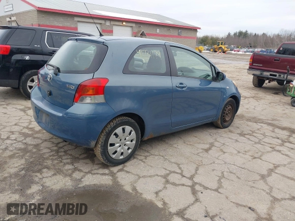 2009 Toyota Yaris with VIN JTDJT903495259987, listed as a IAAI auction lot 41731179 with 159,097 mi miles. Bid and sale history available at carsss.com. Image 4.