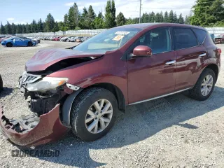2012 Nissan Murano S z VIN JN8AZ1MU5CW117544, wystawiony jako Copart lot #61214145 z przebiegiem 166 804 mil mil oraz Szkoda całkowita • Salvage title. Historia ofert i sprzedaży dostępna na DreamBid. Obrazek 1.