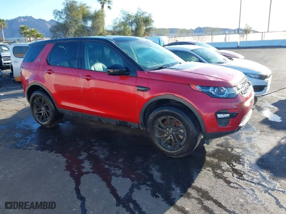 2016 Land Rover Discovery Sport HSE with VIN SALCR2BG3GH554792, listed as a IAAI auction lot 41841374 with 51,017 mi miles. Bid and sale history available at carsss.com. Image 1.