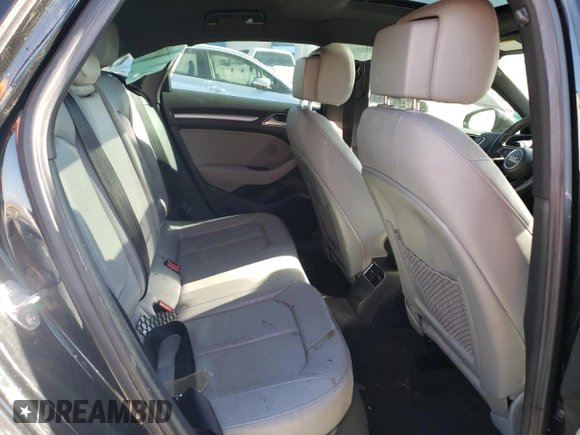 2018 Audi A3 Sedan Premium with VIN WAUAUGFF4J1080439, listed as a Copart auction lot 79664063 with 62,201 mi miles. Bid and sale history available at carsss.com. Image 10.
